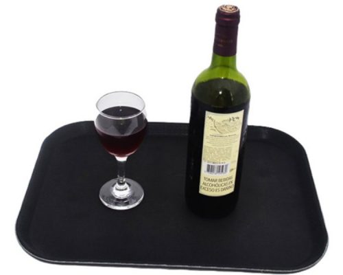Bandeja Rectangular Antideslizante Fibra de Vidrio